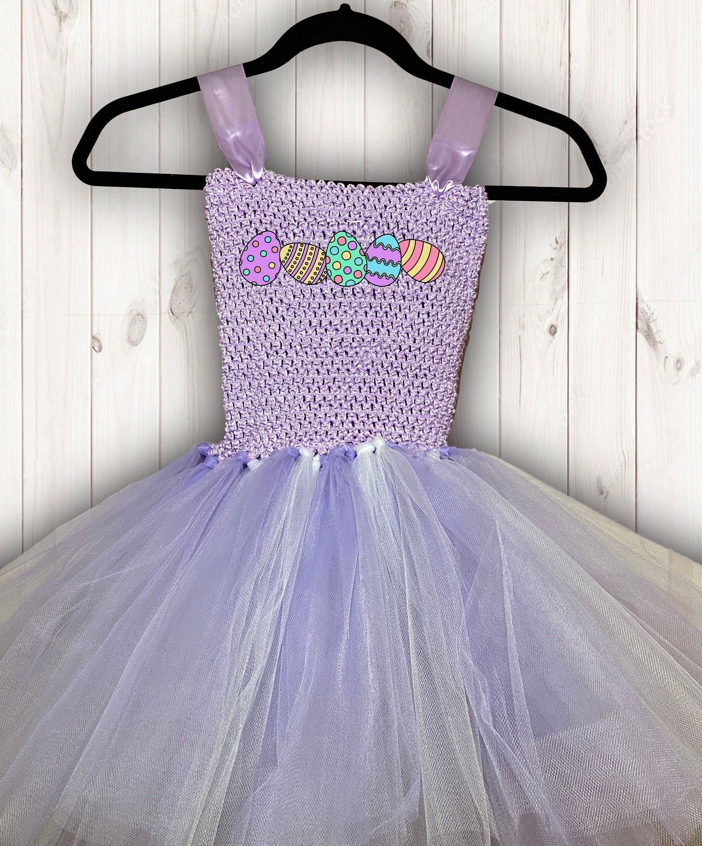 Easter Lavender Tutu Party Dress with Cotton Lined Top - Free Shipping