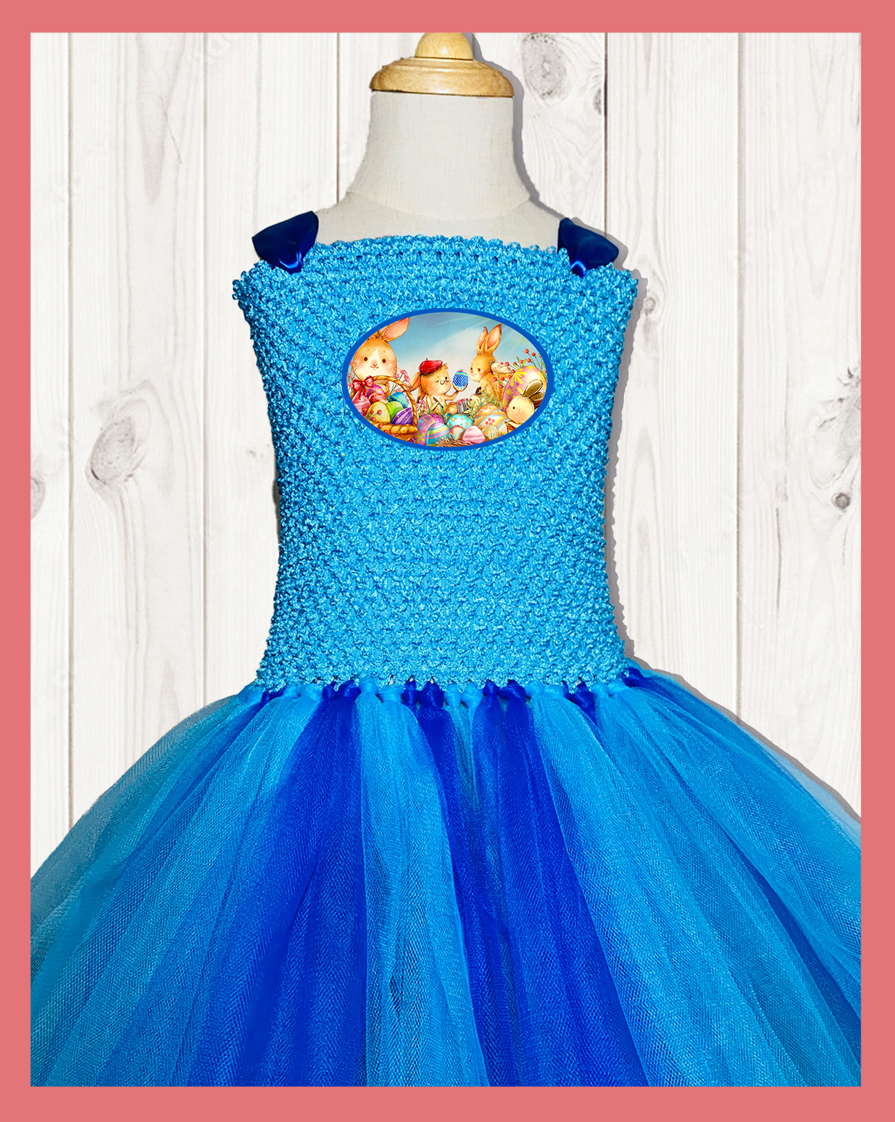 Bright Easter Egg Tutu Party Dress