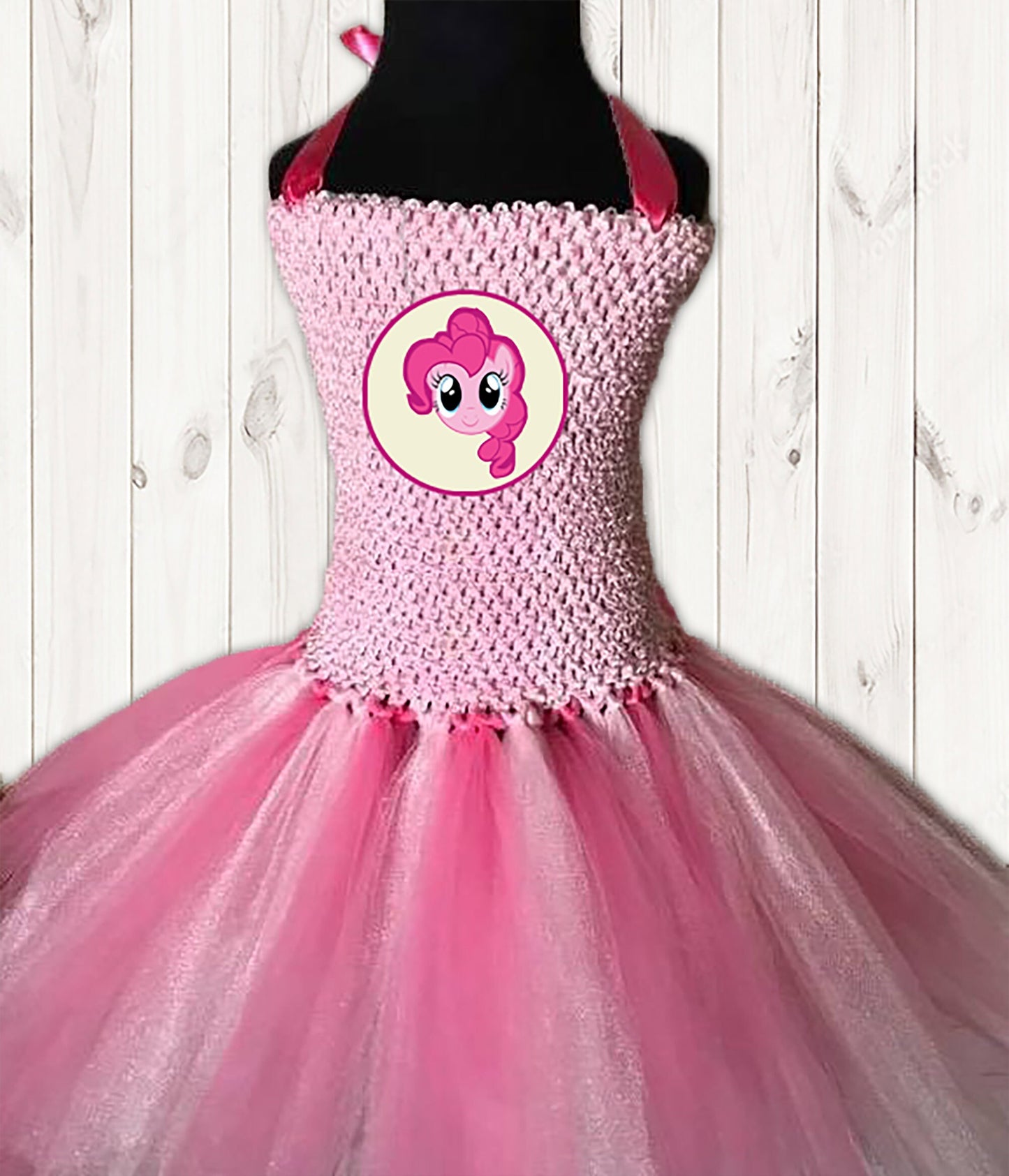 MLP Pinkie Pie Tutu Party Dress with Cotton Lined Top - Friendship is Magic, Pony - Free Shipping!