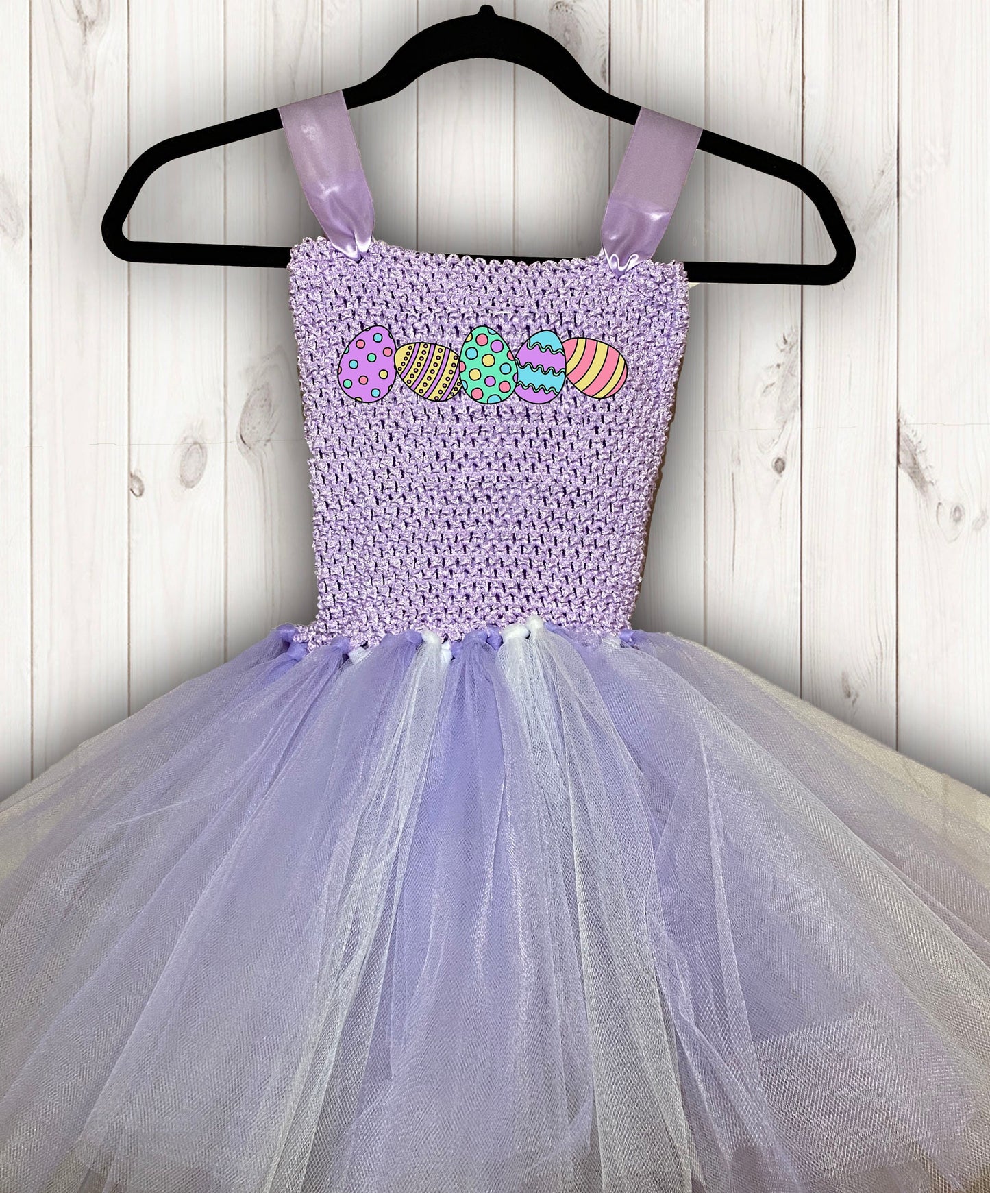 Easter Lavender Tutu Party Dress with Cotton Lined Top - Free Shipping