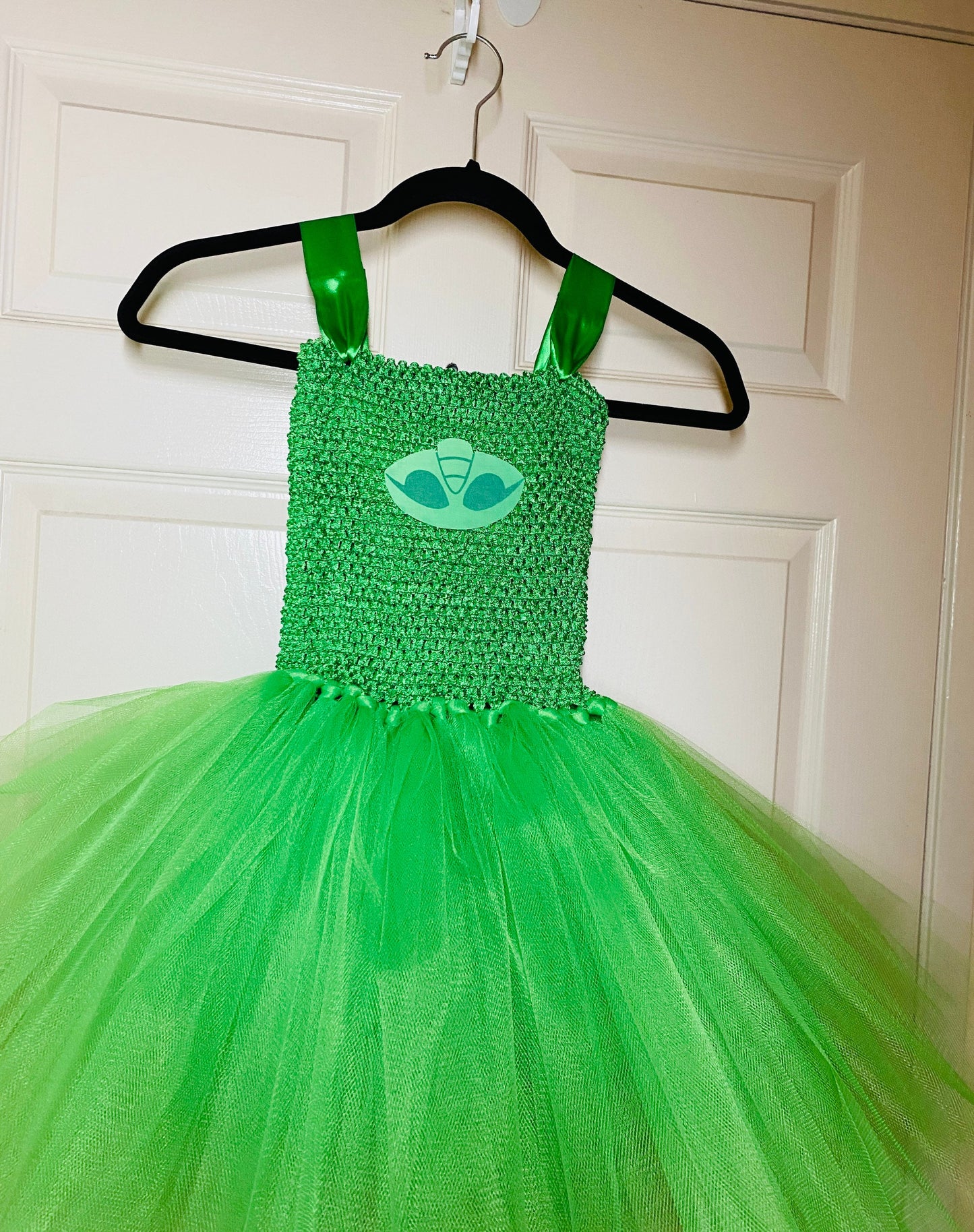 Gecko PJ Masks Tutu Party Dress with Cotton Lined Top