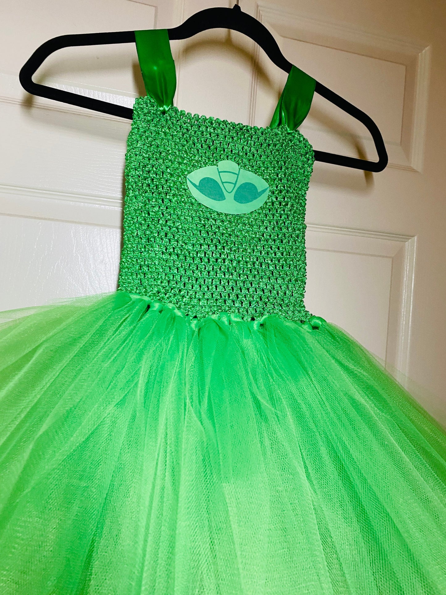 Gecko PJ Masks Tutu Party Dress with Cotton Lined Top